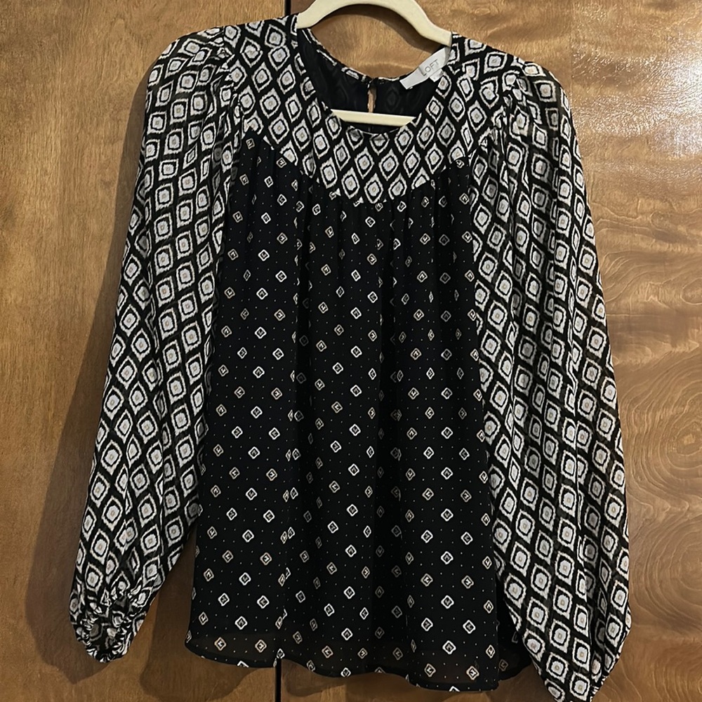 LOFT balloon sleeve blouse